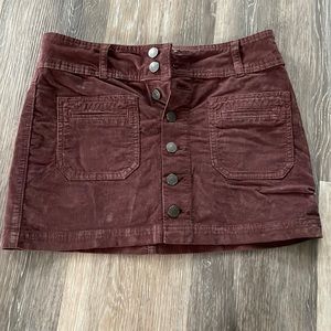 Free people corduroy skirt